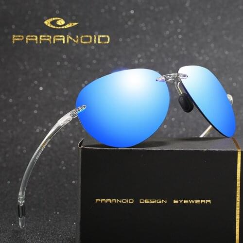 PARANOID Vintage Sunglasses UV400 Mens Sun Glasses For Men Driving Black Goggles Oculos Male 8 Colors Model 8512 P8512