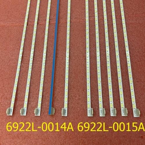 5set=10pcs LED backlight strip for Panasonic TX-L42ETX54 TX-L42ET5B Tc-142et5b 42 V12 Edge R L 6922L-0014A 0015A LC420EUD-SE F2