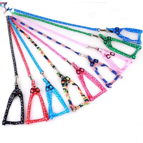 Pet Dog Harness Adjustable Pet Leashes Puppy Collar for Small Dogs Cat Harness Medium Dog Accessories Outdoor Walk