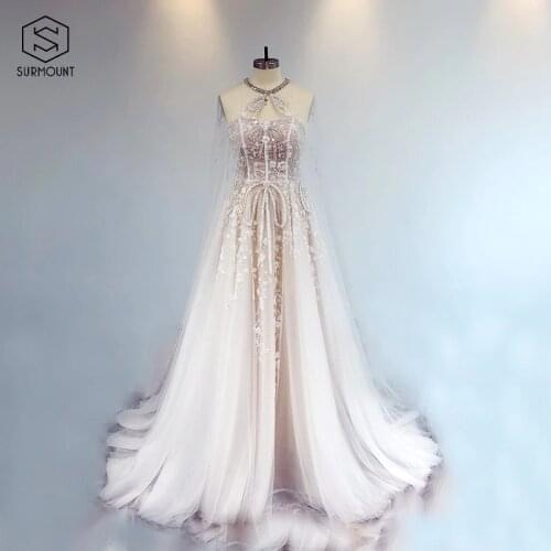 Свадебные и вечерние наряды Surmount China At AliExpress