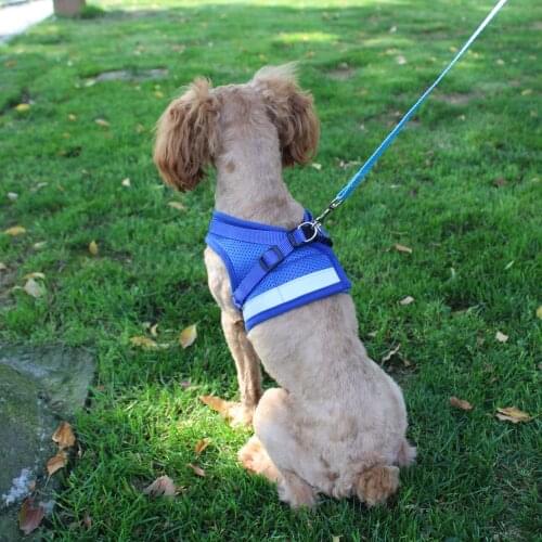 New style pet chest harness vest-style dog leash reflective and breathable dog rope pet supplies