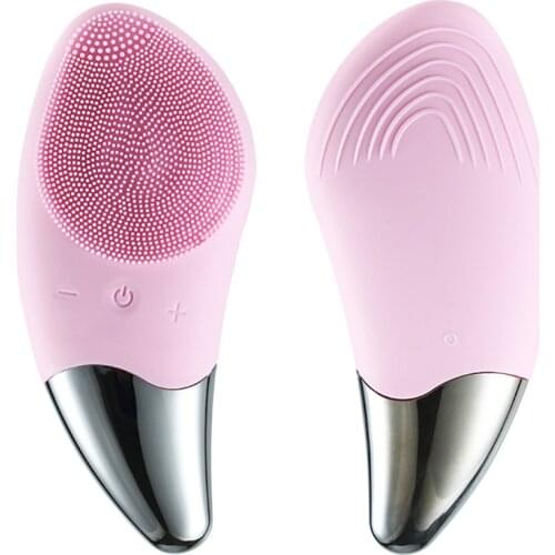 USB Charging Face Cleansing Instrument Electric Wash Brush Washing Massager Skin Deeply Pore Cleaning Facial Massage