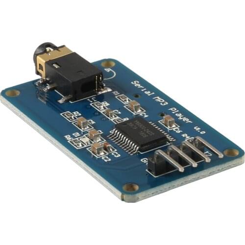YX5300 UART TTL Serial Control MP3 Music Player Module Support MP3/WAV Micro SD/SDHC Card For Arduino/AVR/ARM/PIC
