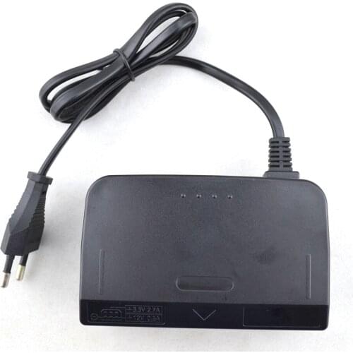 10PCS a lot EU Plug Universal Power Supply Cord Cable AC Adapter for N-64 System for N-64 Console