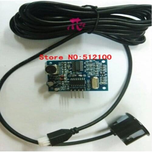 2PCS integrated ultrasonic ranging module reversing radar waterproof ultrasonic sensor module