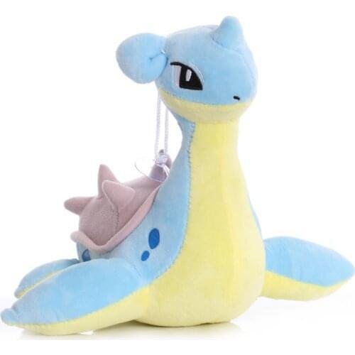 5pcs/lot TAKARA TOMY Pokemon 20cm Lapras Plush Toys Doll Lapras Soft Stuffed Plush Doll Peluches Gift for Children Kids