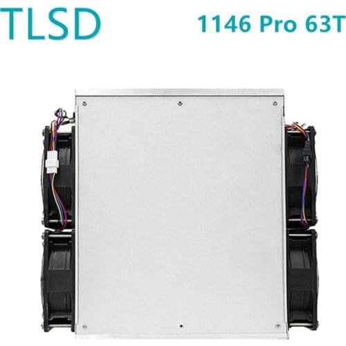 TLSD Used Avalon A1146Pro 63Th Bitcoin Asic Miner With 3276W Power