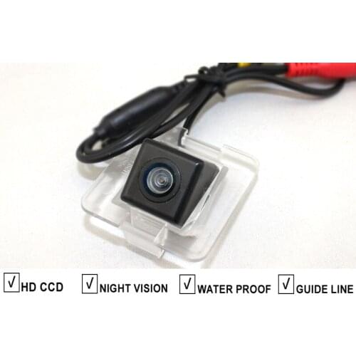 Car Rear View Reverse Camera For Mercedes Benz GLK-Class X204 GLK350 GLK300 backup camera Water Proof Guide Line Night Vision