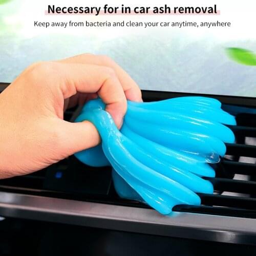 Car Air Vent Magic Dust Cleaner Gel Household Auto Laptop Keyboard Office Gap Wash Mud Cleaning Removal Slime Rubber