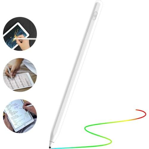 Capacitive Stylus Prevent Accidental Touch Dual Mode Active Pen Magnetic USB Rechargeable Tablet Drawing Pen for IPad Smartphone