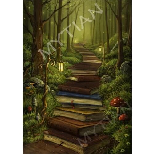 "The time of the book" home decor Embroidery full square/round resin diamond 5D DIY paintings Mosaic 3D Cross stitch kit sticker