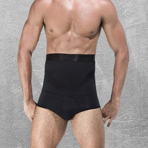 Man Hight Waist Trainer Corset Underpants Body Shapers Model Strap Underwear Waist Slimming Belt Shapewear Belly Slimming Sheath