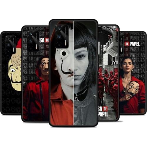 La Casa papel Heist House For Realme 8 GT Neo Flash Edition Explorer Master Q3 Pro Narzo30 C21 C20 C11 C20A C21Y Phone Case