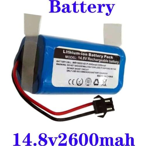 14.4V 2600mAh for CONGA Excellence 990 Ecovacs Deebot N79 N79S DN622, Eufy Robovac 11 11S 12 15C 15S 35C ，Conga Lithium Cells