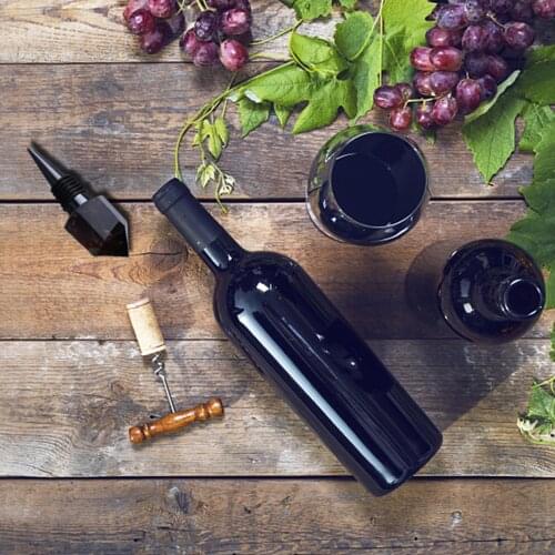 Wine Bottle Stopper Decorative Crystal Wine Bottle Plug Wine Sealer for Wine Or Beverages Bottles