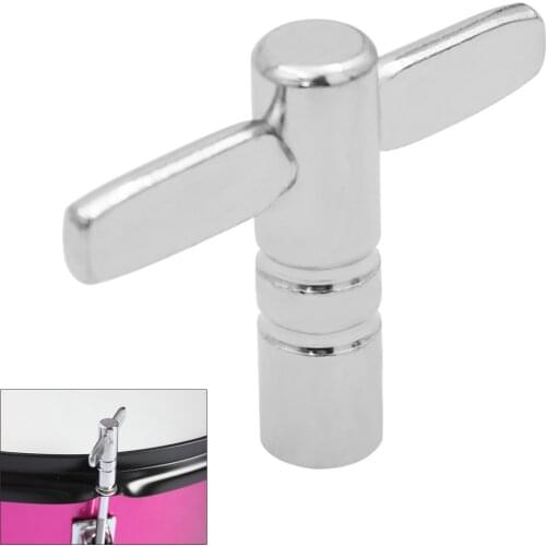 Durable Portable High Grade Zinc Alloy T Shaped Jazz Snare Drum Key Quick Remove Wrench Drum Head Turnings Accessories