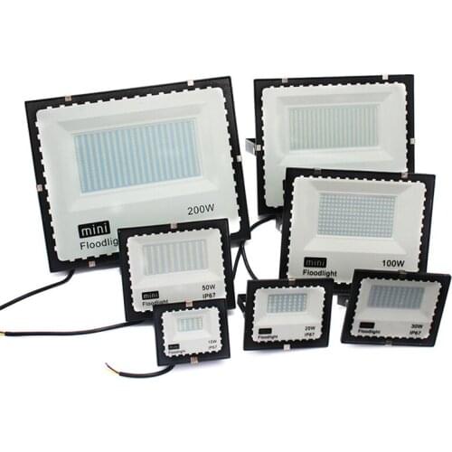 10pcs/lot New LED Flood Light 50W 100W 150W 200W 110V 220V Waterproof IP67 Spotlight Outdoor Garden Lamp Led Floodlight Lighting