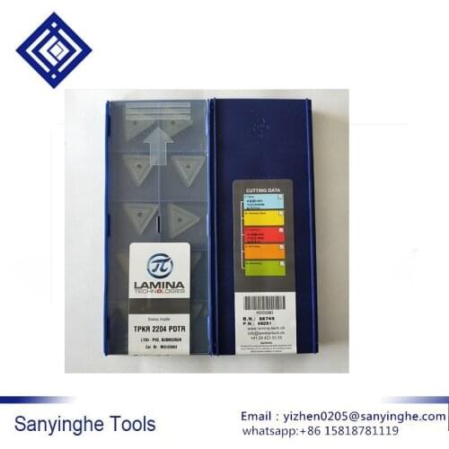 TPKR1603PDTR LT30/ TPKR2204PDTR LT30 cnc carbide turning inserts cnc blade lathe tool Coated milling insert (10pcs/lots )