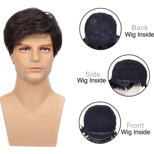 Мужские парики Vipbeauty China At AliExpress