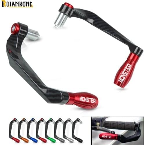 Motorcycle Brake Clutch Lever Guard Protectors Handlebar Aluminum Alloy For DUCATI MONSTER M400 M600 M620 M750 M900 1994-2008