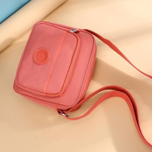 Women Fashion High Quality Nylon Shoulder Bag for Femal Purse Small Womens Crossbody Shoulder Bag Handbag Messenger Bag