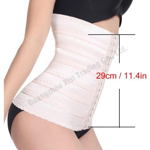 Waiste trainer body shaper corset girdles body shaper for women shaper waist trimmer women slimming body shaper Black