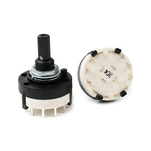 1pcs,1 POLE 4 Position Custom Wiring ROTARY SWITCH 1P4T