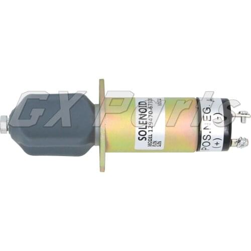 150212A7U1B 1504-12A6U1B1S2 2V Fuel Shut Down Solenoid Valve For Yanmar Diesel Engine 3 4 6 Cylinder