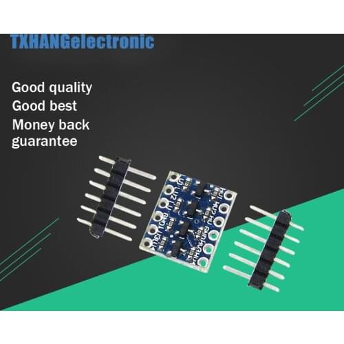 5PCS IIC I2C Logic Level Converter Bi-Directional Board Module 5V/3.3V DC For Arduino With Pins DIY electronics