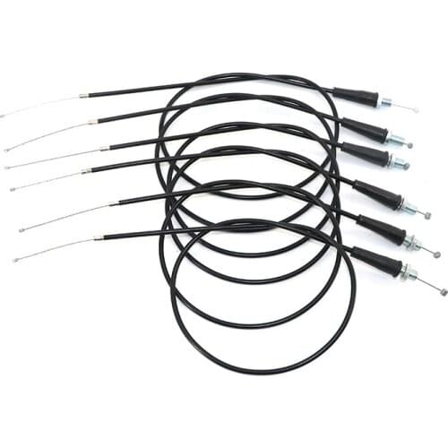820/870/915/950/1050/1150/1200/1270mm Straight Head Motorcycle Throttle Oil Cable Line for Pit Dirt bike ATV