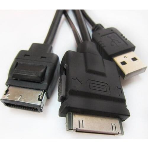 Free shipping!!! Car Charge CD-IU201S PIONEER AVH-8450BT P8490BT P8400BH Adapter Cable for iPhone ipod ipad