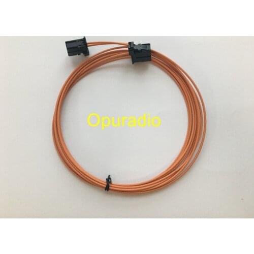 Free shipping optical fiber cable most cable 90-100CM for BMW AU-DI AMP Bluetooth car GPS car fiber cable for nbt cic 2g 3g 3g