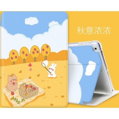 Case For iPad Air 4 2020 Pro 10.9 11 10.5 inch Case Airbag Protective Case Silicone Smart Cover For iPad Air 1 2 3 Mini 3 4 5