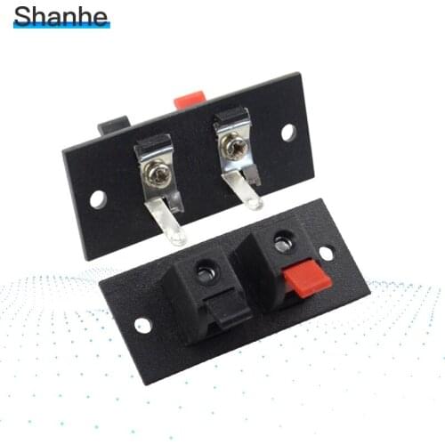 2 way Speaker terminal,Push Type Terminal Speaker Board Connector