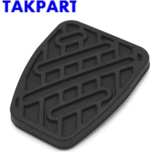 TAKPART Brake & Clutch Pedal Pad Rubber Cover For Nissan Qashqai (Manual)