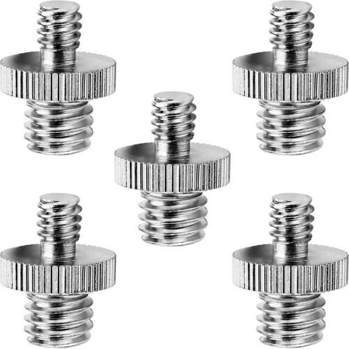 Standard 1/4"-20 Male to 3/8"-16 Male Threaded Screw Adapter Tripod Screw Conver