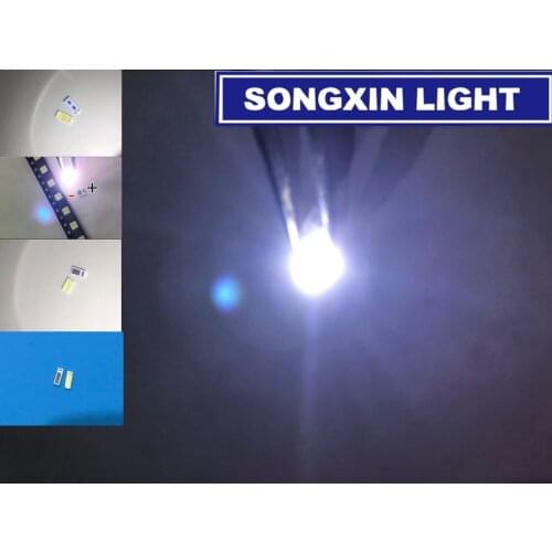 10pcs LED LCD Backlight TV 3535 4020 6v 7030 3v led light assorted kit led diy electronic kit Cool white