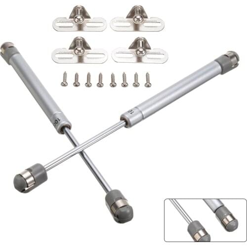 1 Set Cabinet Door Lift Support Gas Strut Hydraulic Spring Hinge For Kitchen Cupboard Hinge Furniture Hardware