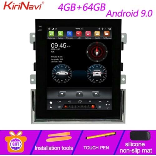 KiriNavi Tesla Style Vertical Screen 10.4” Android 9.0 Car Radio For Porsche Macan Car Dvd Multimedia Player GPS Navigation WIFI