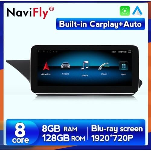8G+128G Android 10 Carplay Auto Car DVD GPS Navigation Multimedia Player for Mercedes Benz E Class W212 E200 E230 E260 E300 S212