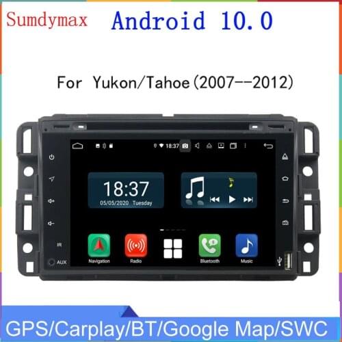 Car audio gps player for GMC Chevrolet Chevy Yukon Sierra Tahoe Acadia Suburban android 10 car auido stereo head unit