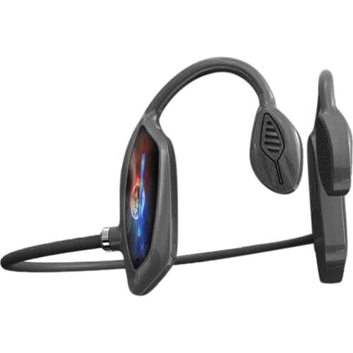 Bone Conduction Wireless Bluetooth Headset, Stereo Ear Hanging Sports Earphone, for Running, Sports, Fitness