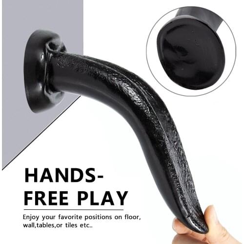 Long Tongue Simulation Dildo Realistic Penis G-spot Stimulation Anal Plug Female Masturbation Device Adult Sex Toys For Women
