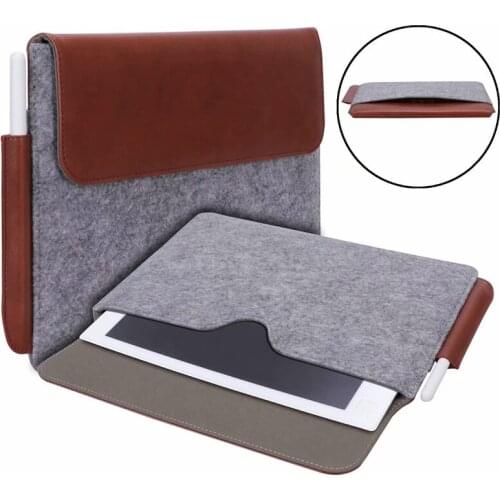 Felt Material Portable Sleeve Bag with Pen Slot for reMarkable 2 Pouch Case with Pocket