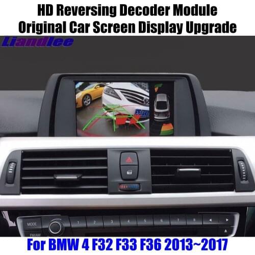 HD Reverse Reversing Parking Camera For BMW 4 Series F32 F33 F36 2013-2020 Rear View Rearview Backup Camera Decoder Accessories