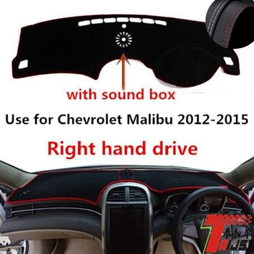 TAIJS Factory Classic Leather Car Dashboard Cover For Chevrolet Malibu 2012 2013 2014 2015 Right hand drive
