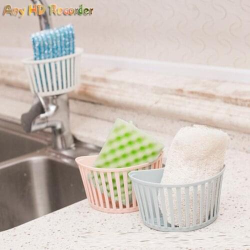 Kitchen Rack Sponge Door Dish Ware Drying Baskets Organizer Bathroom Accessory Home Holder Storage Container Sink Goods Drainer