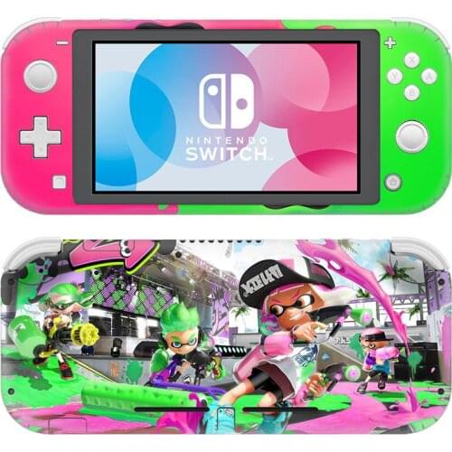Splatoon 2 NintendoSwitch Skin Sticker Decal Cover For Nintendo Switch Lite Protector Nintend Switch Lite Skin Sticker Vinyl