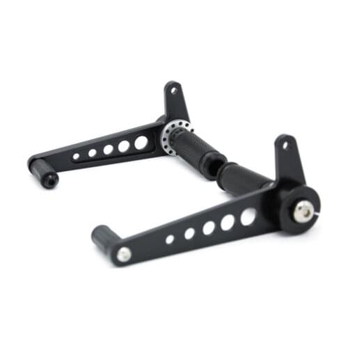 New Universal Rear sets Foot Pegs for Cafe Racer Custom Bobber CB KZ GT GB RD XS SR