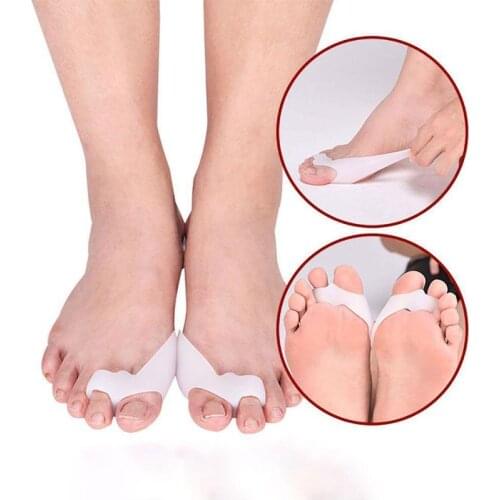 Silicone Gel Thumb Straightener Bunion Corrector Orthopedic Protector Big Corrector Foot Toe Tool Care Feet Straightener Y6V5